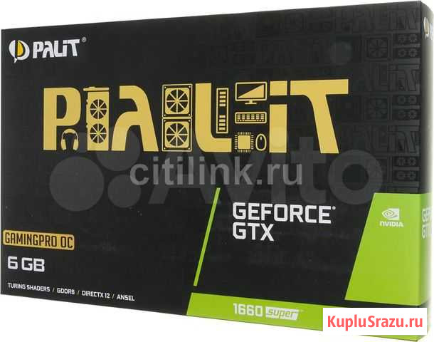 Palit GeForce GTX 1660super Чебоксары - изображение 1