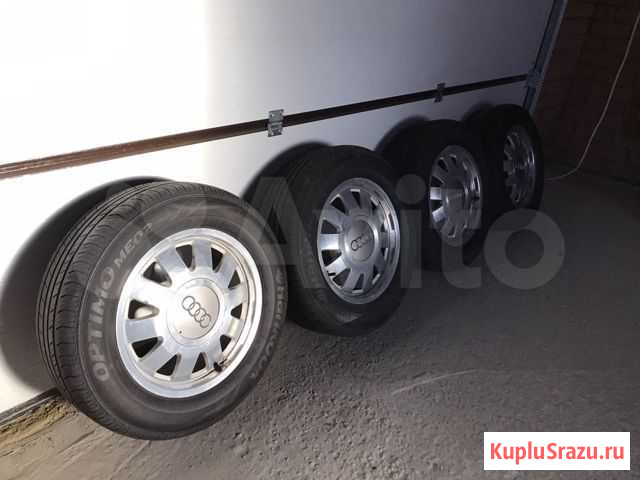 Колеса ауди на оригинальных дисках 205/65 р15 Саратов - изображение 1
