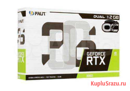 Palit RTX 3060 Dual. не Ti Тюмень - изображение 1