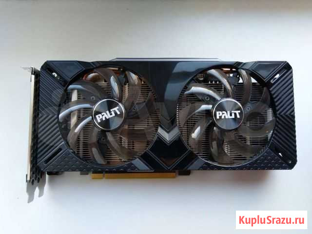 GTX 1660 Palit Dual Nvidia GeForce не майниг Тула - изображение 1