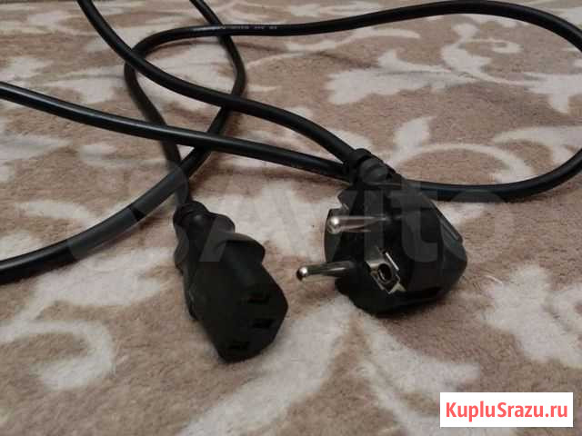 Кабель питания для компьютера, евровилка150 см Одинцово - изображение 1