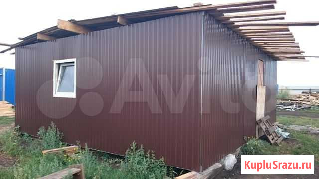 Двойная вагон- бытовка 6м/4.8м/2,5м Уфа - изображение 1