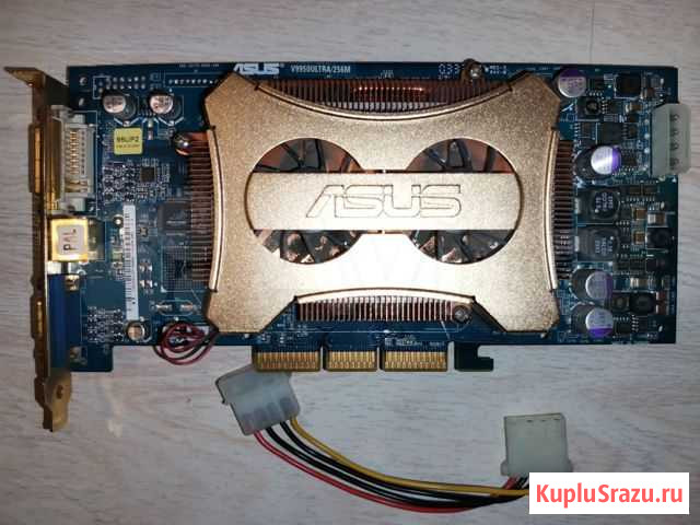Видеокарта Asus V9550ultra/256M AGP Королев - изображение 1
