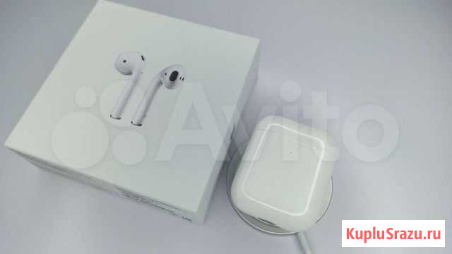 AirPods 2 with wireless charging case Тула - изображение 1