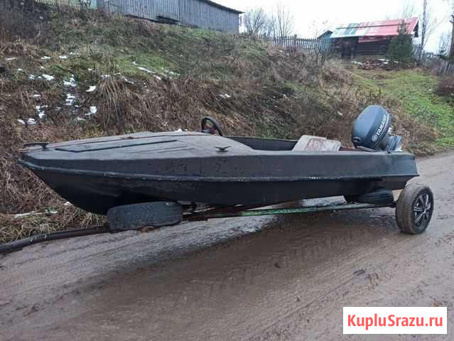 Продам Обь М с Ямахой 40 Красноборск - изображение 1
