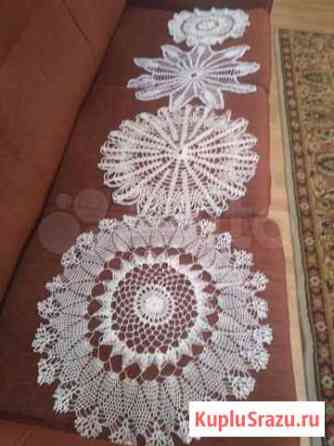 Кружевные салфетки, скатерть Омск