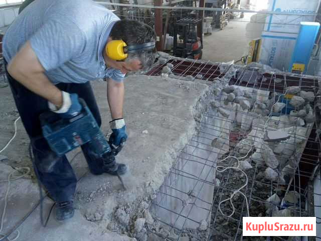 Отбойный молоток.Демонтаж.Отверстия.Слом строений Крымск - изображение 1