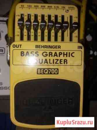 Педали Behringer Equalizer, Compressor, Chor,Noise Белгород