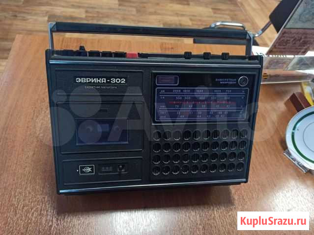 Кассетная магнитола Эврика-302 Юрьевец - изображение 1