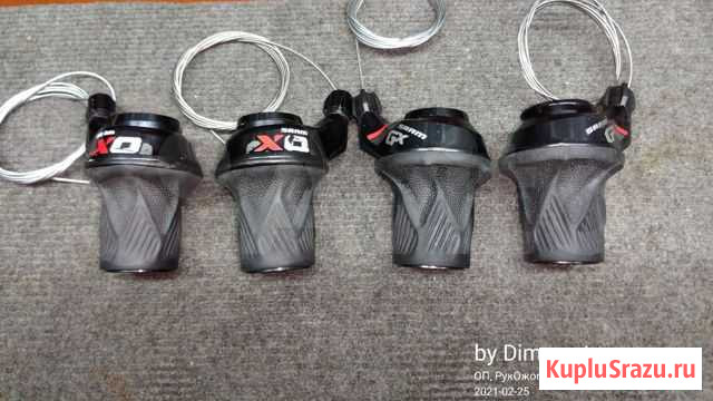 Манетки sram GripShift Х0/GX 2-10/2-11 ск Симферополь - изображение 1