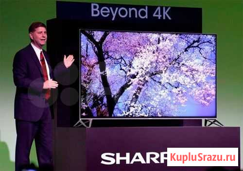 Телевизор 4K sharp aquos net 49 дюймов новый смарт Ижевск - изображение 1