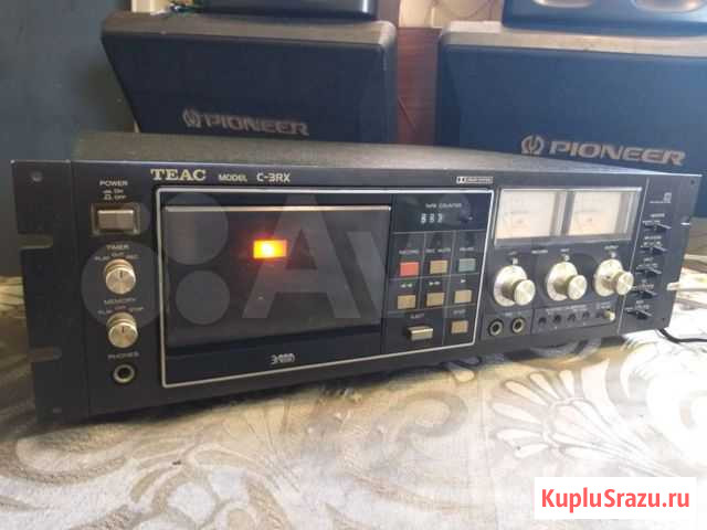 Кассетная дека teac C-3RX Владивосток - изображение 1