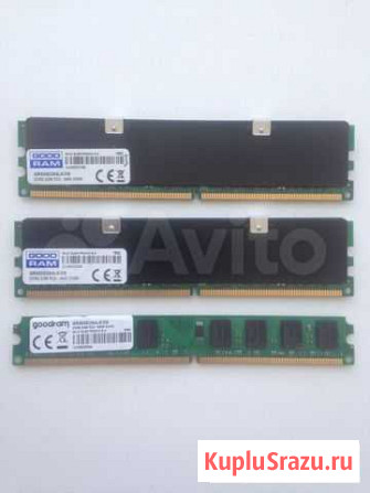 Оперативная память Goodram (GR800D264L6/2G) DDR 2 Хабаровск - изображение 1