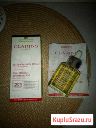 Масло для лица Clarins с экстрактом голубой орхиде Севастополь - изображение 1