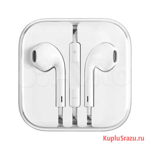 Новые наушники Apple EarPods с разъёмом 3,5 мм Домодедово - изображение 1