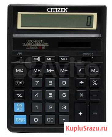 Калькулятор citizen SDC 888TII Ленинск-Кузнецкий - изображение 1