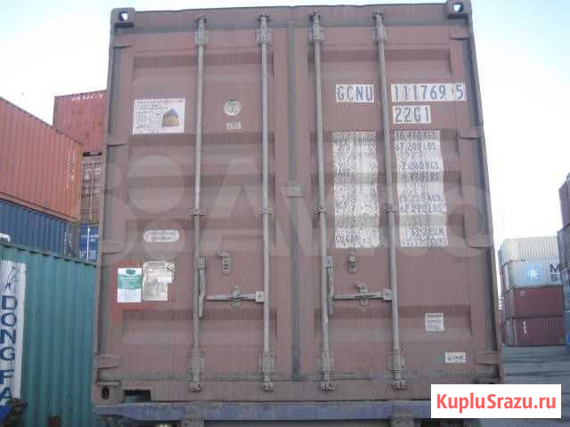 Контейнер 20 футов б/у gcnu1117695 Владивосток - изображение 1