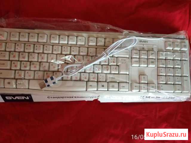 Новая Sven KB-S300 White Первоуральск - изображение 1