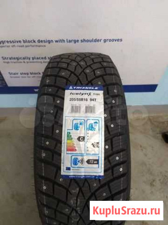 Шина 205/55 R16 Triangle Зима шипы Нижний Новгород - изображение 1