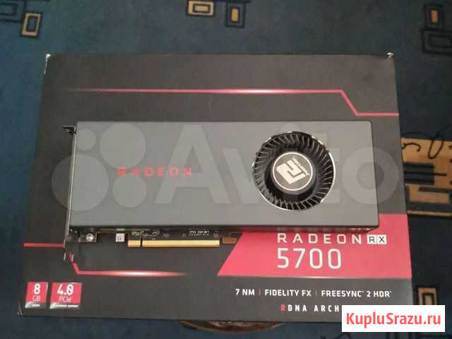 Видеокарта Radeon rx 5700 8gb Астрахань - изображение 1