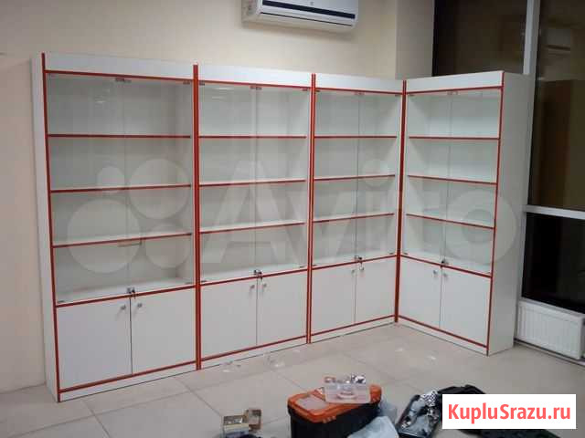 Витрина:лдсп и стекло.Оборудование для магазинов Краснодар - изображение 1