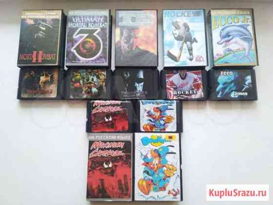 Картриджи для приставки Sega Мурино