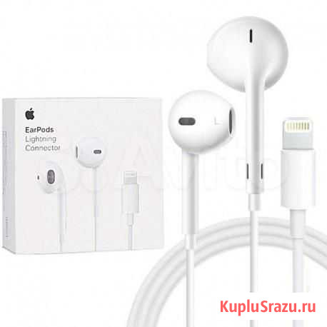 Наушники earpods 100 оригинал Каспийск - изображение 1