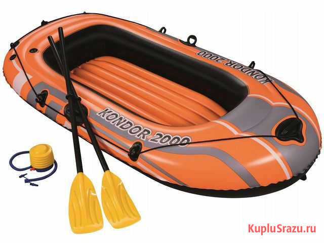 Надувная лодка hydro-force весла насос bestway Москва - изображение 1