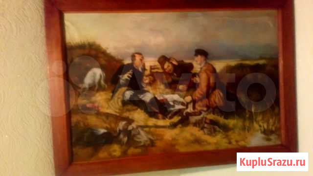 Картина Охотники на привале Пермь - изображение 1