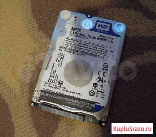 Western Digital Blue \ 500GB \ 2.5 \ 8MB Cache Санкт-Петербург