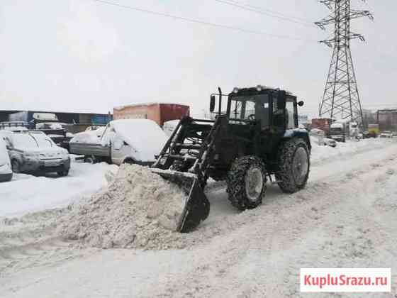 Уборка снега и вывоз снега Казань