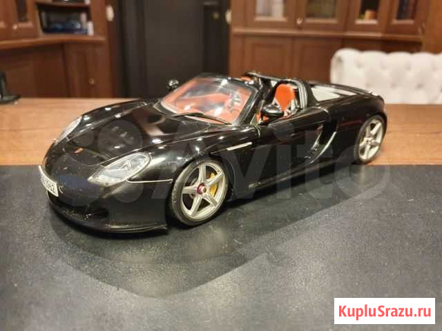1:18 Autoart Porsche Carrera GT Black Казань - изображение 1