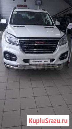 Защита переднего бампера 60/42 мм Haval H9 2018 Ахтубинск - изображение 1