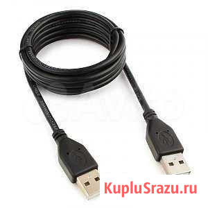 Кабель USB 2.0 - USB 2.0 (папа - папа) длина 1,8 м Оренбург - изображение 1