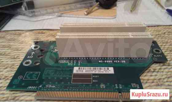 Райзер карта PCI to 2 PCI (PCI Riser Card) Воронеж