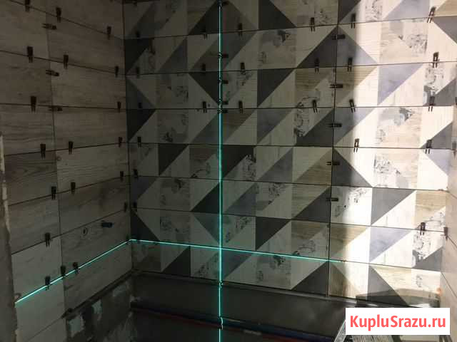 Плиточны работы (резка плитки до 1200 мм), сантехн Киров - изображение 1