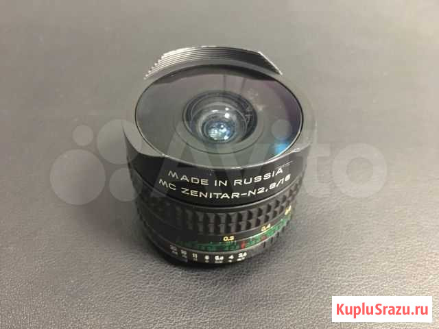 Зенитар 16mm f2.8 FishEye на Nikon Canon Ростов-на-Дону - изображение 1