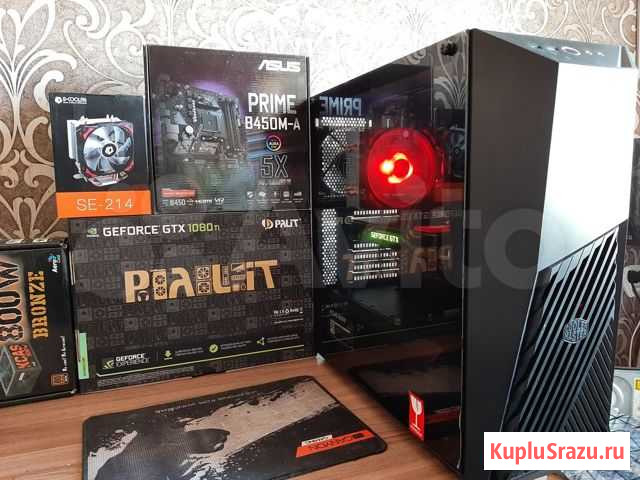 Отличный Игровой Пк Nvidia GTX1080Ti 11GB+ Ryzen 7 Уфа - изображение 1