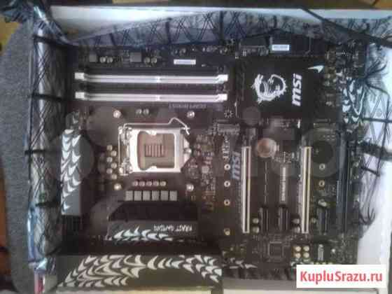 Материнская плата msi z370 krait gaming lga 1151-v Новосибирск