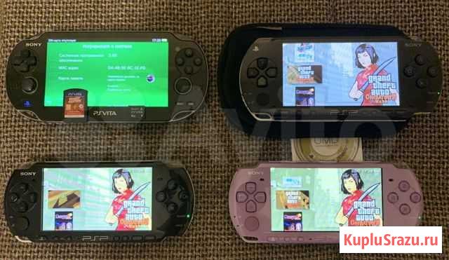 PS Vita + PSP 1008 + PSP 3008 Нижневартовск - изображение 1