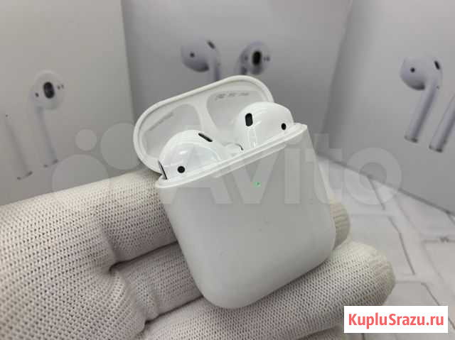 Беспроводные наушники Air Pods 2 Менделеевск - изображение 1