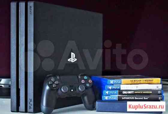 Sony PS4 Pro на 2 Тб. Гарантия Омск