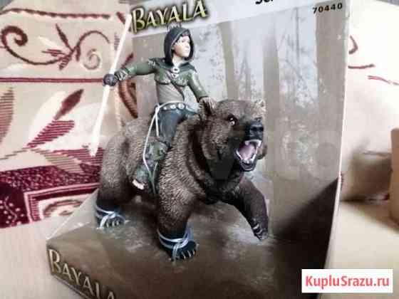 Солдатики Schleich 2012, воин на медведе Рязань