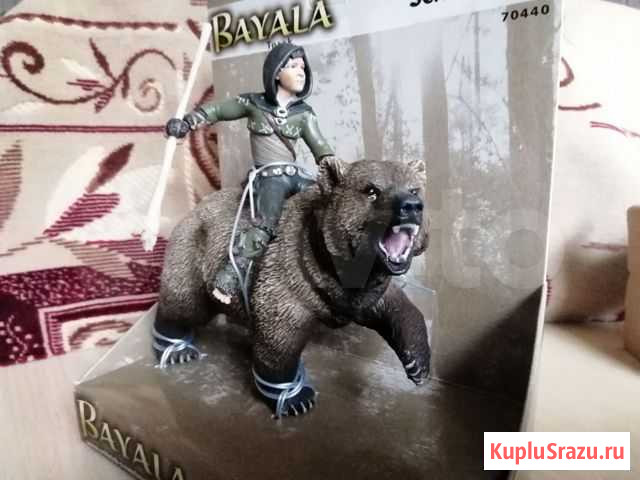 Солдатики Schleich 2012, воин на медведе Рязань - изображение 1