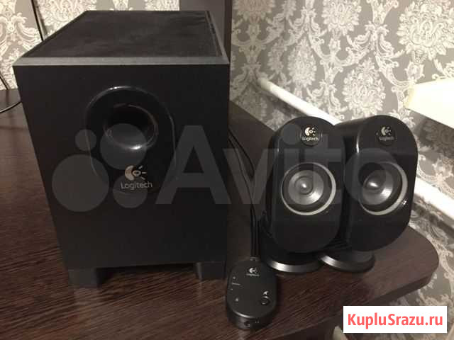 Акустические колонки Logitech 2.1 Сургут - изображение 1
