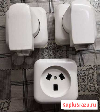 Комплект розетка +вилка Томск - изображение 1