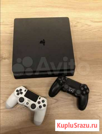 Sony PS4 Slim с играми два джойстика Казань - изображение 1