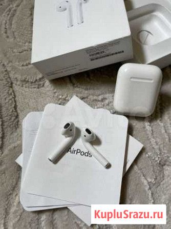 Наушники Apple AirPods 2 Рязань - изображение 1