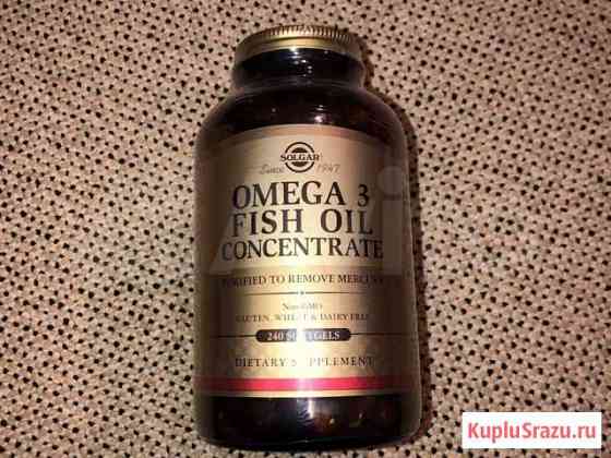 Solgar концентрат Omega-3, 240 капсул, США Санкт-Петербург