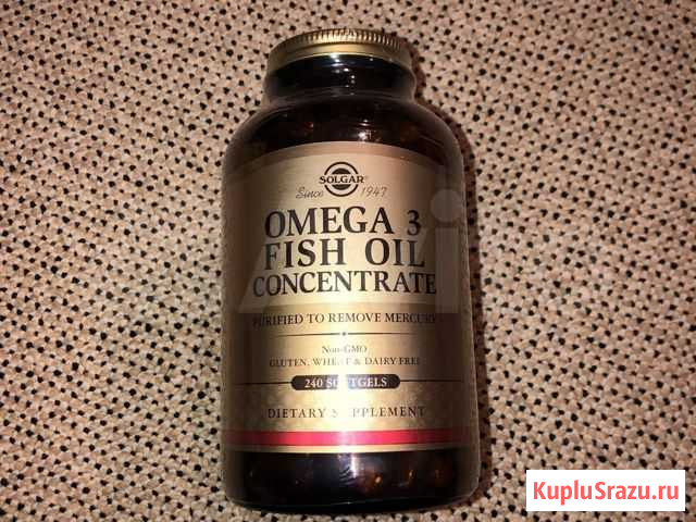 Solgar концентрат Omega-3, 240 капсул, США Санкт-Петербург - изображение 1